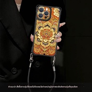 KEXINGYUAN | เคสโทรศัพท์ลายดอกบัวหลายสีกันตกสำหรับ Apple iPhones