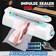 Plastic Sealer Machine Impulse Sealer Plastic Seal Mesin Sealer Plastik Pelekat Plastik Makanan Heat