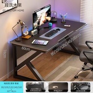 東西物聚 - 電腦枱 80x60x74cm 黑框架+黑桌面 包送貨-電競遊戲桌 辦公枱 辦公桌 電腦桌