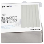 Fluxo Cloth Shower Curtain Beige 180x180