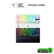 Razer Huntsman V3 Pro -  Tenkeyless (US) White Tenkeyless Analog Optical Esports Keyboard(คีย์บอร์ดเ