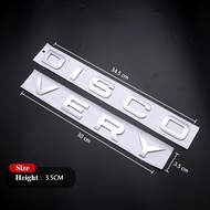 APP 3D ABS Discovery Logo Letters Car Front Hood Emblem For Land Range Rover Sport Dsicovery 2 3 4 5