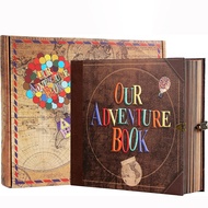 DIY Photo Album Handmade Photo Album Scrapbook Our Adventure Book Retro Kraft Album Anniversary Wedd