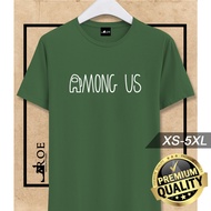 🔥 Baju Tshirt Among Us Game Lelaki Perempuan Man Woman + Plus Size