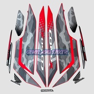 MERAH Honda CB150X CB 150X CB 150 X Striping Sticker 2023 RED