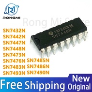 20Pcs SN7432N SN7442N SN7447N SN7448N SN7473N SN7476N SN7483N SN7485N SN7486N SN7490N SN7493N DIP-14
