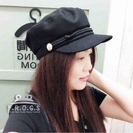 F.R.O.G.S H0294 European American INS Style Celebrity Street Shooting British Cotton Rope Gold Buckl