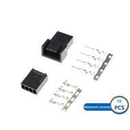 10Sets 2510 2540 2.54 mm KF2510 KF2540 Male Female Housing Connector Automotive special accessories 