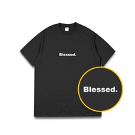 Bankey Quotes T-Shirt - Blessed Black Words T-Shirt