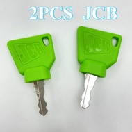 2/5/10Pcs Green Ignition Start Key Switch Starter Key for JCB 3CX Excavator Most JCB Machine Digger 