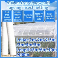 60 Mesh Garden Mesh Netting Greenhouse Garden Net Agriculture Protect Fruits Prevent Insects Anti-Bi