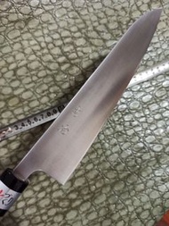 日本製 「吉冶」銀三鋼 210mm牛刀