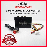 2 WAY CAMERA CONVERTER (FRONT AND REAR CAMERA SWITCH)