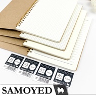 A5 Notebook | Samoyed A5 Notebook | A5 Grid Notebook | A5 Dotted Notebook