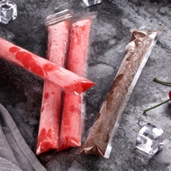 20pcs PE Ice Pop Pounch Diy Disposable Ice Cream Mold Bag Sealed Freezer Tube Stick Pocket burang