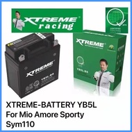 ∇ ◸ ☬ COD MOTORCYCLE  EXTREME BATTERY YB5L FOR MIO AMORE/SPORTY/SYM110