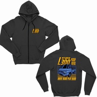 JAKET ZIPPER MITSUBISHI COLT L300 PICKUP MANIA BLUE EDITION BIG SIZE JUMBO