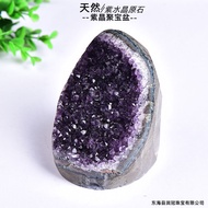 Natural Uruguayan amethyst cluster amethyst cave crystal family original stone home feng shui ornaments xinhanx