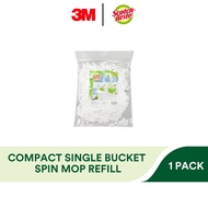 3M Scotch Brite Compact Single Bucket Spin Mop Refill, 1 Piece