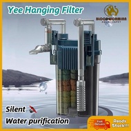 YEE Aquarium Hanging Filter With Skimmer YBB-001{5W} / YBB-002{7} (READY STOCK)
