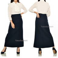 Rok Panjang Wanita Dewasa Model Payung Lebar Terbaru Rok Panjang Wanita model a Rok Kantor Panjang M