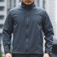 ☫Outdoor Waterproof Lightweight Tactical Jacket Baseball Coat Men's Leisure Commuting Jacket Spr ๑U