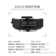 Lena Suitable for EF Canon EOS to Fuji XT4/3 XT30 FX PRO1 Autofocus Adapter