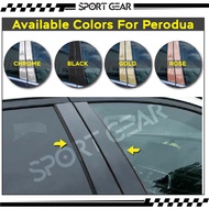 Car Window Pillar Trim Cover Perodua Bezza Axia Kenari Kancil Alza Door Pillar Trim Cover