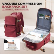 Free shipping Aviation Backpack Wizzair 40x30x20 Air Vacuum Storage Bags With Travel Backpack for Me