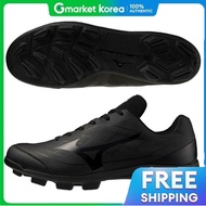 Mizuno | Cushion Revo Point รองเท้าเบสบอลสำหรับสนามหญ้าเทียม สีดำ 11GP252500BK