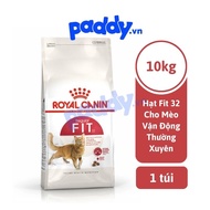 [10kg-15kg] Hạt Cho Mèo Trưởng Thành Vận Động Thường Xuyên Royal Canin Fit 32