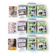 50-55pcs/box ILLIT Holographic Laser Lomo Cards I'LL LIKE YOU SUPER REAL ME Album Photocards WONHEE 