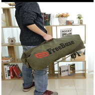 Beg Baju Bercuti 55L Outdoor Travel Luggage Army Bag Canvas Hiking Backpack Camping Tactical Men Mil