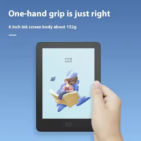 Moaan Pantone6 Color E-book Air E-ink Reader 6inch Smart Reader 300/150PPI Screen Read Tablet Androi
