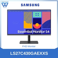 Samsung [ LS27C430GAEXXS ] 27-inch Essential S4 S43GC FHD Monitor