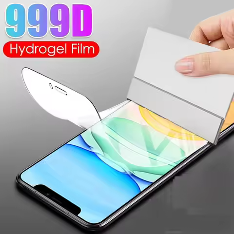 100D Hydrpgel Film For iPhone 7 8 6 6S Plus Screen Protector On iPhone 5 5C 5S SE 2020 Protective Fi
