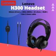 Lenovo Legion H300 Stereo Gaming Headset 50mm drivers | 20Hz-20KHz | 32 ohms | 96dB | 1.8m 3.5mm cab