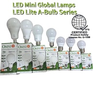 Omni 1.5W / 3W-E14&3W-E27 / 6W / 9W / 12W / 15W LED Lite Bulb E27 Base Daylight / Warm White