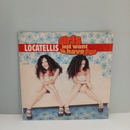 #F204-81 CD TERPAKAI [ LOCATELLIS - GIRLS JUST WANT TO HAVE FUN ] USED CD #F204-81
