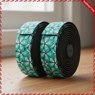 leipupa 2 Pieces Road Bike Handlebar Tape Anti-Slip Handlebar Tape Sweat-Absorbent Two-Wheeler Acces