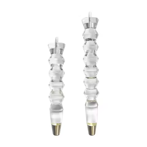 Acrylic Furniture Legs 30CM/40CM Replacement Sofa Feet Cabinet Modern Clear Decor DIY Legs Tapered S