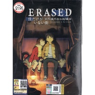 ANIME DVD~ERASED 只有我不存在的城市 VOL.1-12 END