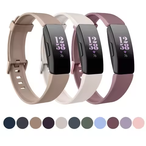 Soft TPU Band For Fitbit inspire 1/inspire 2/inspire HR Strap Bracelet Watchband For Fitbit Inspire 