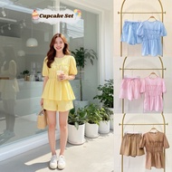 7days Clothing-Cupcake set 2-Piece Shirt + Shorts (Sold Separately)