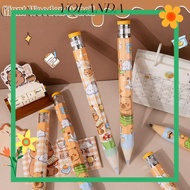 YOLAN Giant Pencil, With Eraser 33.5cm Giant Wooden Pencil, Creative Capibara/Puppy Stationery Penci