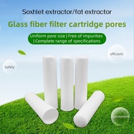 Fiberglass Filter Cartridge Fat Extractor Extraction Sleeve Soxhlet Extractor Special Filter Cartrid