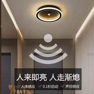 Induction Aisle Light Corridor Light Foyer Entrance Light Simple Modern Nordic LED Ceiling Round Ent