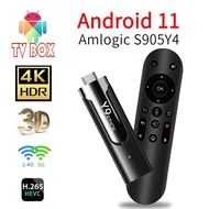 M98 Y9 Smart TV Stick Android 11 2023 Amlogic S905 Y2 Voice remote control HD 4K 3D 2GB 16GB Dual WiFi 2.4G 5.8G Iptv TV Box NWIS