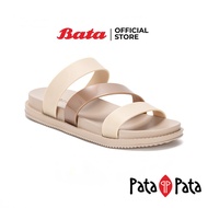 Bata PataPata Girls' Mules Flats รองเท้าเล่นน้ำสงกรานต์ รองเท้าลุยน้ำสงกรานต์ แตะแบบสวม สำหรับผู้หญิง รุ่น Molly สีชมพู 5615357
