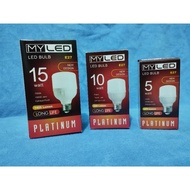 My LED 5+10+15 watt lamp
